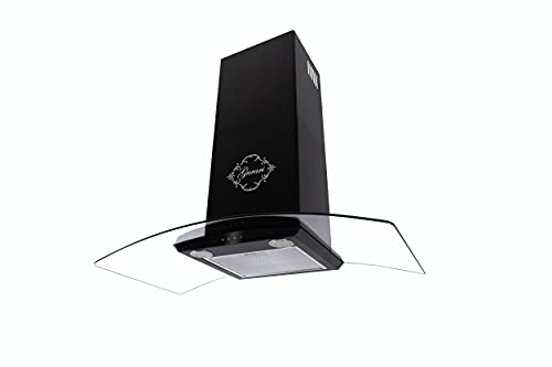 GURARI Wandhaube GCH T 465 60 BL PRIME inkl. Abluftschlauch, Dunstabzugshaube 60cm/ Schwarz/Gebogenes Glas/Effitzient EEK A/Saugstark 1000m³/h/TouchControl/Wandhaube/Ablufthaube/Umlufthaube/ GURARI Wandhaube GCH T 465 60 BL PRIME inkl. Abluftschlauch, Dunstabzugshaube 60cm/ Schwarz/Gebogenes Glas/Effitzient EEK A/Saugstark 1000m³/h/TouchControl/Wandhaube/Ablufthaube/Umlufthaube/ von Gurari