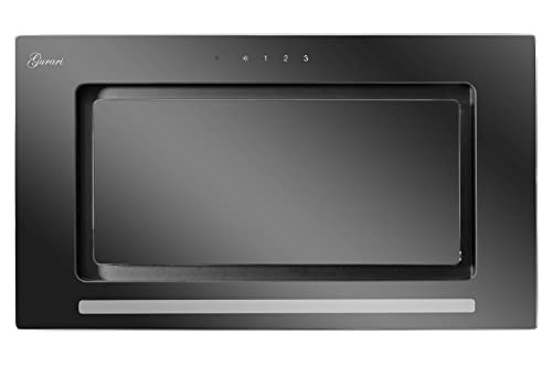 Gurari 217 PRIME Deckenhaube 52cm schwarz, Einbau Dunstabzugshaube, Lüfterbaustein, Rahmen und Frontblende in schwarz Glas, 3 Stufen, 1000m³/h,Einbauhaube,Ablufthaube,Umlufthaube, Fernbedienung Gurari 217 PRIME Deckenhaube 52cm schwarz, Einbau Dunstabzugshaube, Lüfterbaustein, Rahmen und Frontblende in schwarz Glas, 3 Stufen, 1000m³/h,Einbauhaube,Ablufthaube,Umlufthaube, Fernbedienung von Gurari
