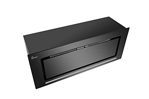 Gurari 217 PRIME Deckenhaube 52cm schwarz, Einbau Dunstabzugshaube, Lüfterbaustein, Rahmen und Frontblende in schwarz Glas, 3 Stufen, 1000m³/h,Einbauhaube,Ablufthaube,Umlufthaube, Fernbedienung Gurari 217 PRIME Deckenhaube 52cm schwarz, Einbau Dunstabzugshaube, Lüfterbaustein, Rahmen und Frontblende in schwarz Glas, 3 Stufen, 1000m³/h,Einbauhaube,Ablufthaube,Umlufthaube, Fernbedienung von Gurari