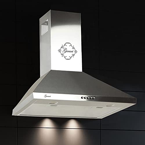 Gurari Dunstabzugshaube 50 cm GCH 147 IS 5 N Wandhaube Edelstahl | Sehr Saugstark 1000 m³/h Motor | Wandmontage Abzugshaube Umluftbetrieb oder Abluftbetrieb Kaminhaube Gurari Dunstabzugshaube 50 cm GCH 147 IS 5 N Wandhaube Edelstahl | Sehr Saugstark 1000 m³/h Motor | Wandmontage Abzugshaube Umluftbetrieb oder Abluftbetrieb Kaminhaube von Gurari