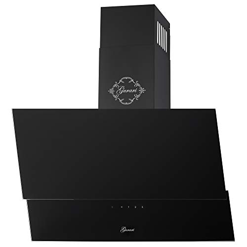 Gurari GCH D 268 Dunstabzugshaube 80 cm kopffrei Schwarz Glas 1000m³/h Wandhaube mit Fernbedienung | Dunstabzug TouchControl mit Timer | Abzugshaube Abluft/Umluft Gurari GCH D 268 Dunstabzugshaube 80 cm kopffrei Schwarz Glas 1000m³/h Wandhaube mit Fernbedienung | Dunstabzug TouchControl mit Timer | Abzugshaube Abluft/Umluft von Gurari