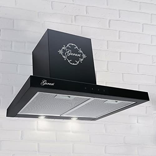 Gurari GCH F 462 BL Prime Wandmontage Dunstabzugshaube 60 cm Schwarz Glas, EEK A, Wandhaube 1000 m³/h Motor, Abzugshaube Abluft/Umluft Gurari GCH F 462 BL Prime Wandmontage Dunstabzugshaube 60 cm Schwarz Glas, EEK A, Wandhaube 1000 m³/h Motor, Abzugshaube Abluft/Umluft von Gurari