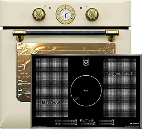 Kaiser Herdset Einbaubackofen EH 6432 ElfBE + KCT 777 FI La Perle Elektro, Autark, 68 L, Drehspieß, 10 Funktionen+ 77 cm, Barbecue-Funktion,Teppan Yaki Funktion, Induktions Herd, FREE ZONE Kaiser Herdset Einbaubackofen EH 6432 ElfBE + KCT 777 FI La Perle Elektro, Autark, 68 L, Drehspieß, 10 Funktionen+ 77 cm, Barbecue-Funktion,Teppan Yaki Funktion, Induktions Herd, FREE ZONE von Gurari