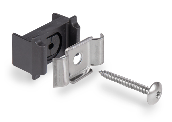 Gust. Alberts GmbH & Co. KG Mattenhalter für Vierkantpfosten von Gust. Alberts GmbH & Co. KG