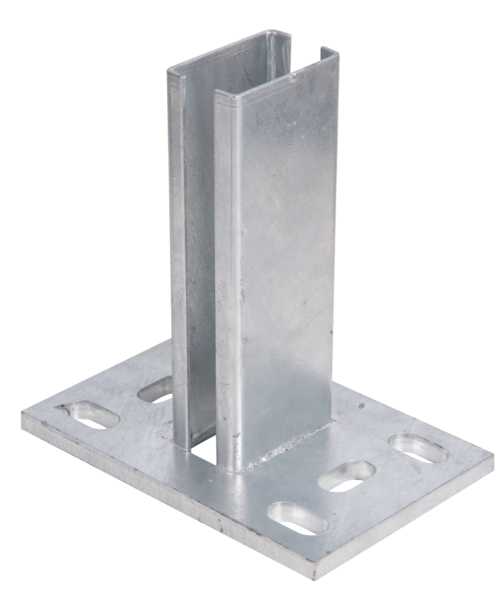 Gust. Alberts GmbH & Co. KG Pfostenträger für Zaunpfosten 60x40mm verzinkt Gust. Alberts GmbH & Co. KG Pfostenträger für Zaunpfosten 60x40mm verzinkt von Gust. Alberts GmbH & Co. KG