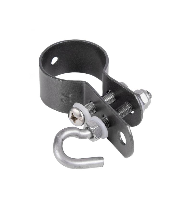 Gust. Alberts GmbH & Co. KG Schelle anthrazit-metallic zur Befestigung von Geflechtspannstäben von Gust. Alberts GmbH & Co. KG