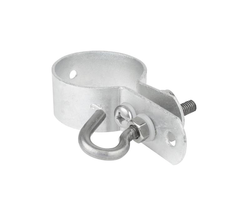 Gust. Alberts GmbH & Co. KG Schelle feuerverzinkt zur Befestigung von Geflechtspannstäben - ∅ 42 mm von Gust. Alberts GmbH & Co. KG