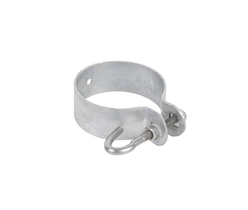 Gust. Alberts GmbH & Co. KG Schelle feuerverzinkt zur Befestigung von Geflechtspannstäben - ∅ 60 mm von Gust. Alberts GmbH & Co. KG