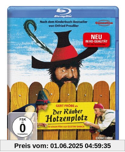 Der Räuber Hotzenplotz (inkl. Stickerbeilage) [Blu-ray] von Gustav Ehmck