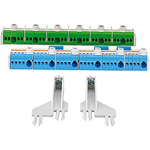 Hensel FIXCONNECT NT FC PN 60 NT PE-Klemme u.N-Trennklemme Hensel FIXCONNECT NT FC PN 60 NT PE-Klemme u.N-Trennklemme von Gustav Hensel GmbH & Co. KG