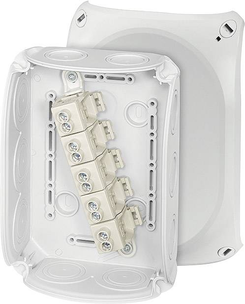 Hensel Kabelabzweigkasten DK 1010 G 2,5-10qmm 3ph, 16qmm 1ph, 5pol. Klemme Hensel Kabelabzweigkasten DK 1010 G 2,5-10qmm 3ph, 16qmm 1ph, 5pol. Klemme von Gustav Hensel GmbH & Co. KG