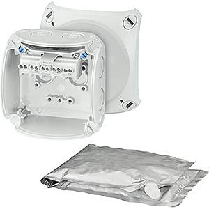 Hensel Kabelabzweigkasten WP 0202 G 1,5-2,5qmm 3ph 4qmm 1ph 5polig grau Hensel Kabelabzweigkasten WP 0202 G 1,5-2,5qmm 3ph 4qmm 1ph 5polig grau von Gustav Hensel GmbH & Co. KG
