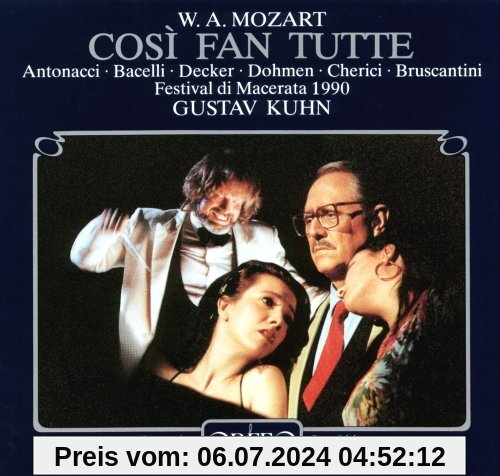 Mozart: Cosi fan tutte (Gesamtaufnahme) von Gustav Kuhn