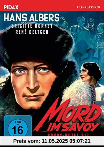 Mord im Savoy (Savoy-Hotel 217) / Spannender Kriminalfilm mit Starbesetzung (Pidax Film-Klassiker) von Gustav Ucicky