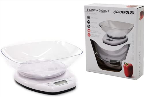 L.DICTROLUX Küchenwaage Digit 5 kg 54 L.DICTROLUX Küchenwaage Digit 5 kg 54 von Gustocasa