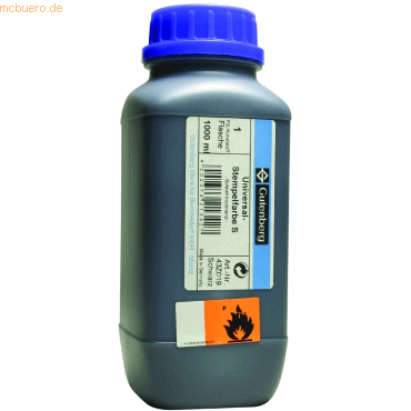 Gutenberg Stempelfarbe Universal S 1l schwarz Gutenberg Stempelfarbe Universal S 1l schwarz von Gutenberg