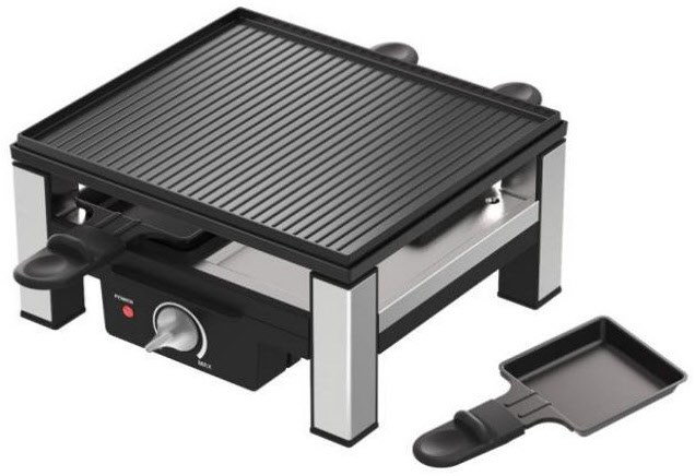 Raclette 4010 Raclette silber/schwarz von Gutfels