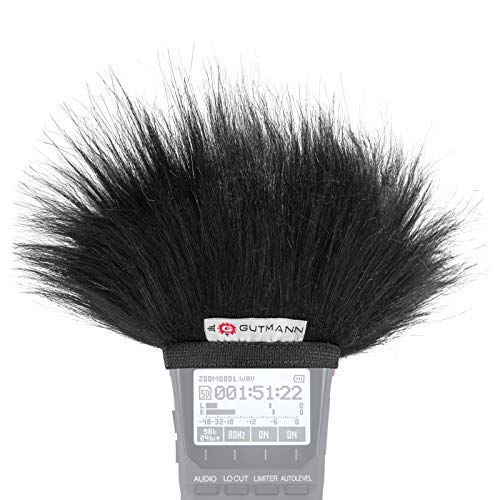 Gutmann Mikrofon Windschutz Fell für Olympus LS-P1 / LS-P2 / LS-P4 / LS-P5 Premium Edition Black mit Innenfutter Made in Germany Gutmann Mikrofon Windschutz Fell für Olympus LS-P1 / LS-P2 / LS-P4 / LS-P5 Premium Edition Black mit Innenfutter Made in Germany von Gutmann