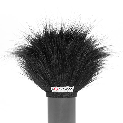 Gutmann Mikrofon Windschutz Fell für Rode Reporter Made in Germany von Gutmann