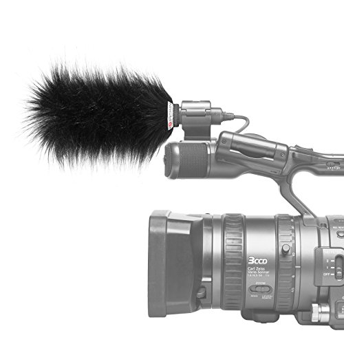 GUTMANN Mikrofon Windschutz Fell für Sony ECM-XM1 Hochwertiger Premium-Schutz aus Kunstfell für klare und rauschfreie Audioaufnahmen, Handgefertigt in Deutschland von Gutmann