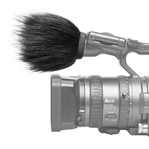Gutmann Mikrofon Windschutz Fell für Sony HXR-NX100 / HXR-NX100E / HXR-NX100/J Made in Germany von Gutmann