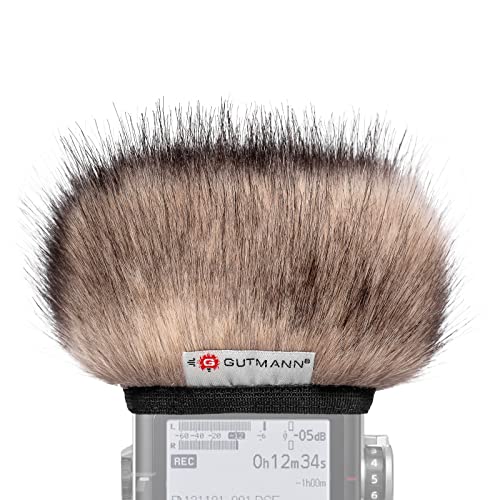 GUTMANN Mikrofon Windschutz Fell für Sony PCM-M10 CAT Hochwertiger Premium-Schutz aus Kunstfell für klare und rauschfreie Audioaufnahmen, Handgefertigt in Deutschland von Gutmann