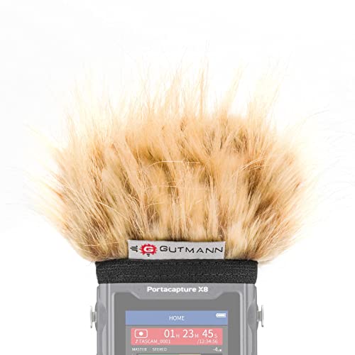 GUTMANN Mikrofon Windschutz Fell für Tascam Portacapture X6 Premium Edition CAMEL mit Innenfutter | Made in Germany | Made in Germany GUTMANN Mikrofon Windschutz Fell für Tascam Portacapture X6 Premium Edition CAMEL mit Innenfutter | Made in Germany | Made in Germany von Gutmann