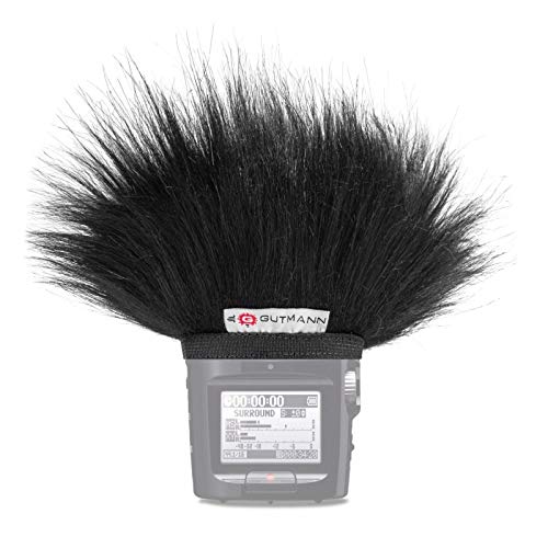 Gutmann Mikrofon Windschutz Fell für Zoom H2n Made in Germany von Gutmann