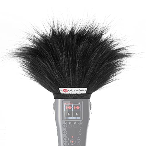 Gutmann Mikrofon Windschutz Fell für Zoom M4 MicTrak Premium Edition mit Innenfutter Made in Germany von Gutmann
