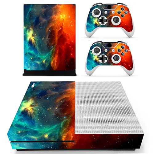Full Set Skins Compatible with Xbox One S Console Controller, Vinyl Decal Stickers for Xbox One S,8 von Guugoon
