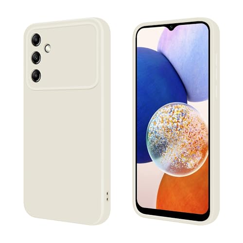 Guxira Handyhülle für Samsung Galaxy A35 5G, Stoßfest Kratzfest Silikon Case Staubdicht Rundumschutz Schutzhülle Niedliche Soft Hülle Cover für Samsung A35 5G, Off-weiß Guxira Handyhülle für Samsung Galaxy A35 5G, Stoßfest Kratzfest Silikon Case Staubdicht Rundumschutz Schutzhülle Niedliche Soft Hülle Cover für Samsung A35 5G, Off-weiß von Guxira