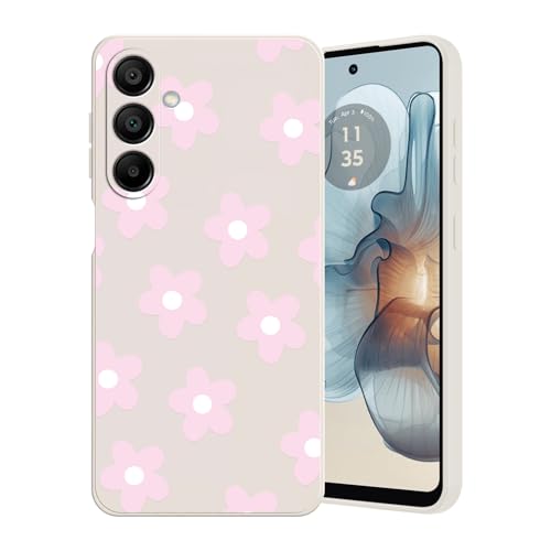 Guxira Handyhülle für Samsung Galaxy A35 5G Blumen Muster Design Hülle Stoßfest Kratzfest Silikon Case Staubdicht Mädchen Schutzhülle Niedliche Soft Hülle Cover, Rosa Blumen Guxira Handyhülle für Samsung Galaxy A35 5G Blumen Muster Design Hülle Stoßfest Kratzfest Silikon Case Staubdicht Mädchen Schutzhülle Niedliche Soft Hülle Cover, Rosa Blumen von Guxira