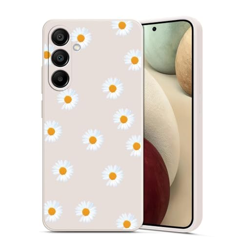 Guxira Handyhülle für Samsung Galaxy S25 Blumen Muster Design Hülle Stoßfest Kratzfest Silikon Case Staubdicht Mädchen Schutzhülle Niedliche Soft Hülle Cover, Gelbe Gänseblümchen Guxira Handyhülle für Samsung Galaxy S25 Blumen Muster Design Hülle Stoßfest Kratzfest Silikon Case Staubdicht Mädchen Schutzhülle Niedliche Soft Hülle Cover, Gelbe Gänseblümchen von Guxira
