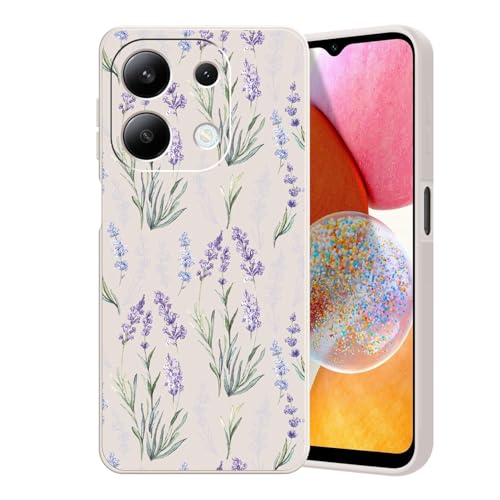 Guxira Handyhülle für Xiaomi Redmi Note 13 5G Blumen Muster Design Hülle Stoßfest Kratzfest Silikon Case Staubdicht Mädchen Schutzhülle Niedliche Soft Hülle Cover, Lavendel Guxira Handyhülle für Xiaomi Redmi Note 13 5G Blumen Muster Design Hülle Stoßfest Kratzfest Silikon Case Staubdicht Mädchen Schutzhülle Niedliche Soft Hülle Cover, Lavendel von Guxira