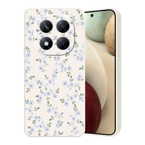 Guxira Handyhülle für Xiaomi Redmi Note 14 Pro 5G Blumen Muster Design Hülle Stoßfest Kratzfest Silikon Case Staubdicht Mädchen Schutzhülle Niedliche Soft Hülle Cover, Blaue Rose Guxira Handyhülle für Xiaomi Redmi Note 14 Pro 5G Blumen Muster Design Hülle Stoßfest Kratzfest Silikon Case Staubdicht Mädchen Schutzhülle Niedliche Soft Hülle Cover, Blaue Rose von Guxira