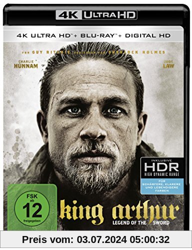 King Arthur: Legend of the Sword (4K Ultra HD + 2D-Blu-ray) (2-Disc Version)  [Blu-ray] von Guy Ritchie