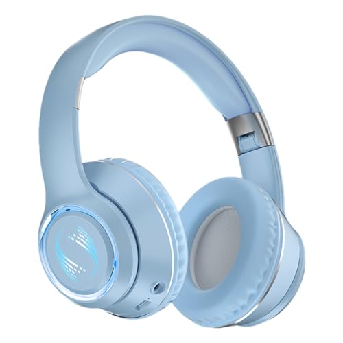 Geräuschisolierende kabellose Kopfhörer, ergonomische Stereo-Kopfhörer, integriertes Mikrofon, leistungsstarker Bassausgang, komfortables Design, für PC, Computer, Tablet, Handy, 20 x 10 x 20 cm Geräuschisolierende kabellose Kopfhörer, ergonomische Stereo-Kopfhörer, integriertes Mikrofon, leistungsstarker Bassausgang, komfortables Design, für PC, Computer, Tablet, Handy, 20 x 10 x 20 cm von Gvblkq