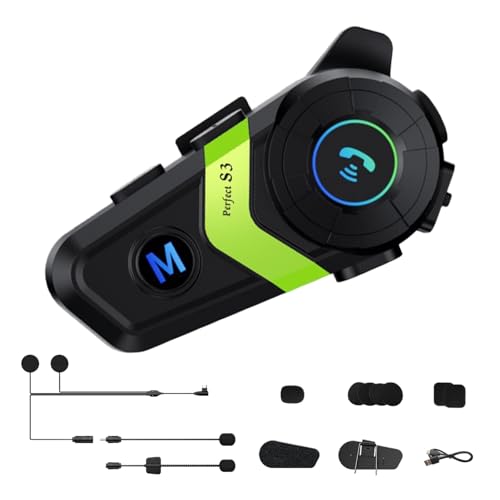 Gvblkq Motorcycle Wireless Headset, Outdoor Sports Headphones, Waterproof Riding Earphones, Noise Cancellation Tech, Voice Assistant Access, Stable, for Motorcyclists, Riders, Travelers Gvblkq Motorcycle Wireless Headset, Outdoor Sports Headphones, Waterproof Riding Earphones, Noise Cancellation Tech, Voice Assistant Access, Stable, for Motorcyclists, Riders, Travelers von Gvblkq