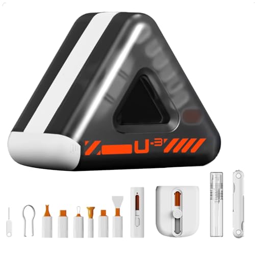 Laptop Cleaner Kit, Electronic Cleaning Brush, 24-in-1 Cleaning Tools, Multi-Function Attachments, Compact Storage Case, Safe on Devices, for Computers, Cameras, Keyboards, 8.5x6.6cm Laptop Cleaner Kit, Electronic Cleaning Brush, 24-in-1 Cleaning Tools, Multi-Function Attachments, Compact Storage Case, Safe on Devices, for Computers, Cameras, Keyboards, 8.5x6.6cm von Gvblkq