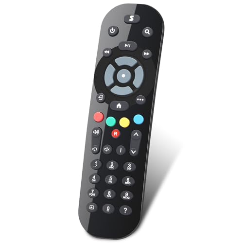 Gvirtue Fernbedienung kompatibel mit Allen Sky Q Fernbedienung, Sky Q Box, Sky Q TV Box, Sky Q Mini Box und Sky Q Silver Box (ohne Touch, ohne Sprachsteuerung) von Gvirtue