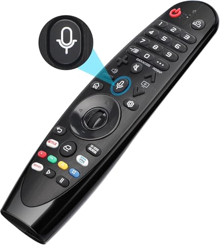 Gvirtue Magic Fernbedienung für LG TV Fernbedienung für LG MR20GA AKB75855501 MR19BA MR18BA Magic Remote, kompatibel mit LG Magic Fernbedienung für LG Smart TV LED OLED 4K Nanocell mit Sprachfunktion Gvirtue Magic Fernbedienung für LG TV Fernbedienung für LG MR20GA AKB75855501 MR19BA MR18BA Magic Remote, kompatibel mit LG Magic Fernbedienung für LG Smart TV LED OLED 4K Nanocell mit Sprachfunktion von Gvirtue