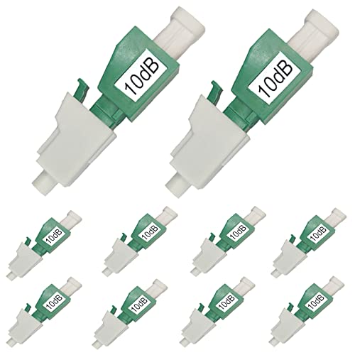 LC LWL-Dämpfungsglied, Faser-Signal-Dämpfungs-Konverter, LC-Einsätze Verbindungsstück-Einzelmodus (LC-APC, 10 dB) von GwliUni