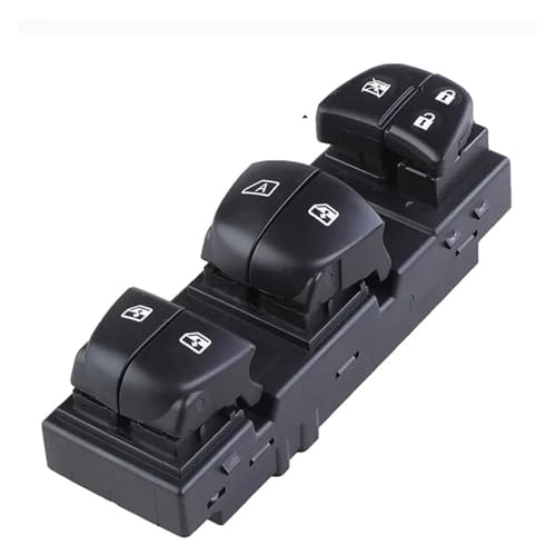 Auto elektrische Fensterheber Steuersc halter für Kadjar 2015-2021 254011766R,Fensterheber Master Control Schalter Heber Taste Auto Zubehör von GwwEi6