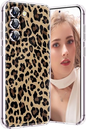S23 FE Hülle für Samsung Galaxy S23 FE 5G Handyhülle Frauen Mädchen, niedliches Totenkopf-Rosen-Blumen-Design, schlanke, flexible Silikon-Stoßfänger, kratzfest, stoßfest, Schutzhülle für Samsung S23 von Gxmeuie