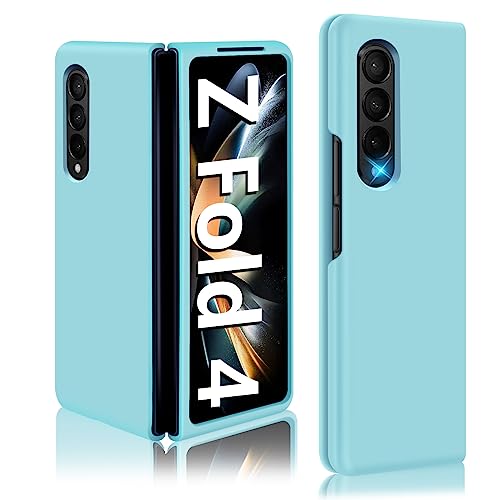 Z Fold 4 Liquid Silicone Case for Samsung Galaxy Z Fold4 5G, Slim Phone Case for Women Girls Soft Gel Rubber Ultra Thin Anti-Scratch Design Protective Cover for Samsung Z Fold 4 5G 7.6 inch von Gxmeuie