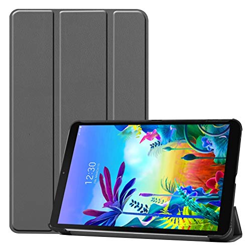 Anewone G Pad 5 10.1 Hülle, Smart Case Trifold Stand Slim Lightweight Case Cover for LG G Pad 5 10.1 Zoll Tablet 2022 Release, Modell: LM-T600L, T600L Grey von Gylint