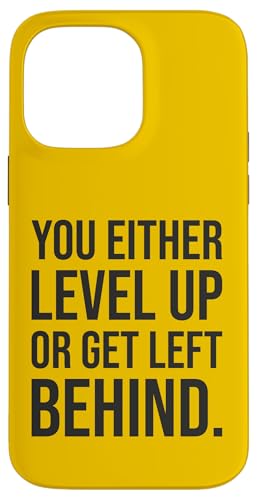 Aufsteigen oder zurückbleiben, Fitnessstudio, Hektik, Erfolgsmotivation Hülle für iPhone 14 Pro Max von Gym, Hustle and Success Motivational Gifts