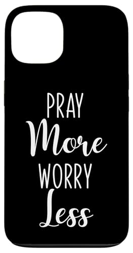 Bete mehr, sorge dich weniger, Glaube und Erfolg motivieren Hülle für iPhone 13 Bete mehr, sorge dich weniger, Glaube und Erfolg motivieren Hülle für iPhone 13 von Gym, Hustle and Success Motivational Gifts