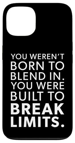 Break Limits vs. Blend In, Fitnessstudio, Hektik, Erfolg, Motivation Hülle für iPhone 13 Break Limits vs. Blend In, Fitnessstudio, Hektik, Erfolg, Motivation Hülle für iPhone 13 von Gym, Hustle and Success Motivational Gifts