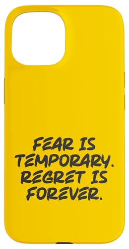 Fear Is Temporary vs Reue, Gym, Hustle, Success Motivation Hülle für iPhone 15 Fear Is Temporary vs Reue, Gym, Hustle, Success Motivation Hülle für iPhone 15 von Gym, Hustle and Success Motivational Gifts